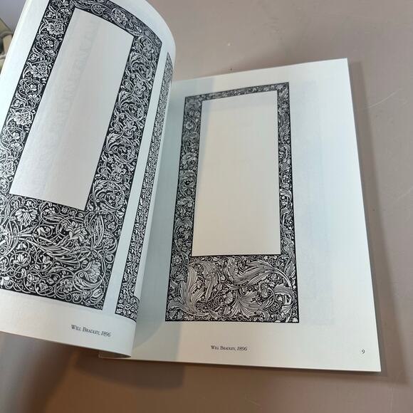 Classic Border Designs 20 Century Masters Bradley Teague Hornung Dover Book 1995 - Picture 8 of 14